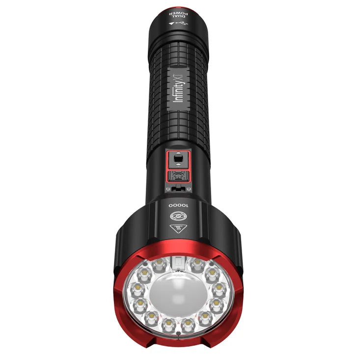 Infinity X1 10,000 Lumen Rechargeable Flashlight