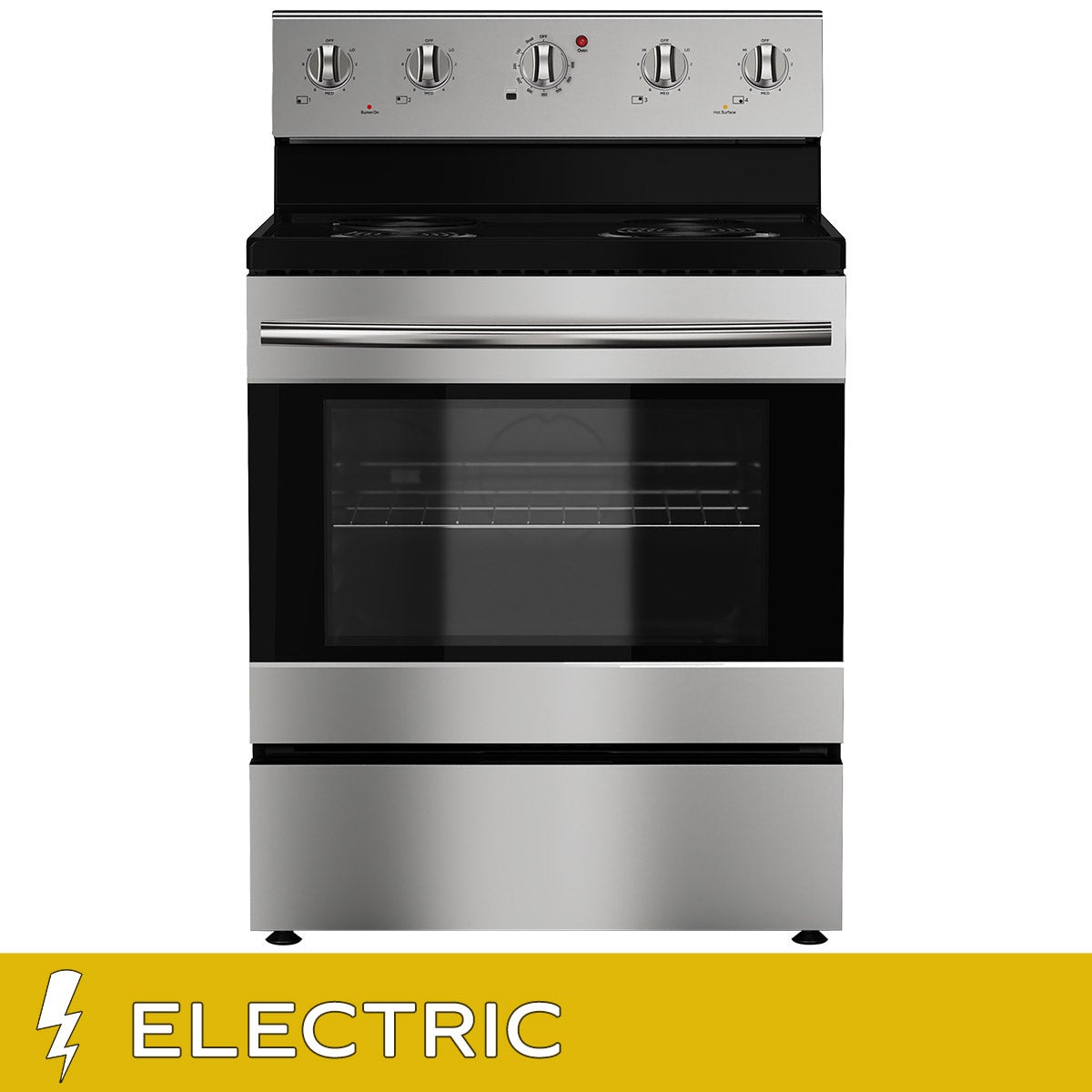 Element 30 in. 5.0 cu ft. Electric Range with Adjustable Oven Rack