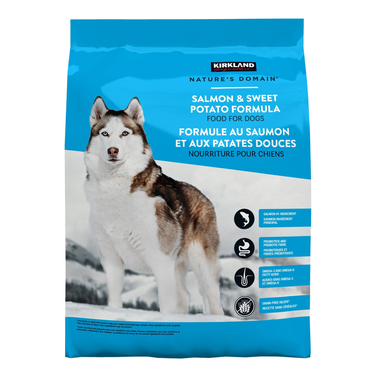 Kirkland Signature Nature's Domain Salmon & Sweet Potato Dog Food, 15.87 kg (35 lb)
