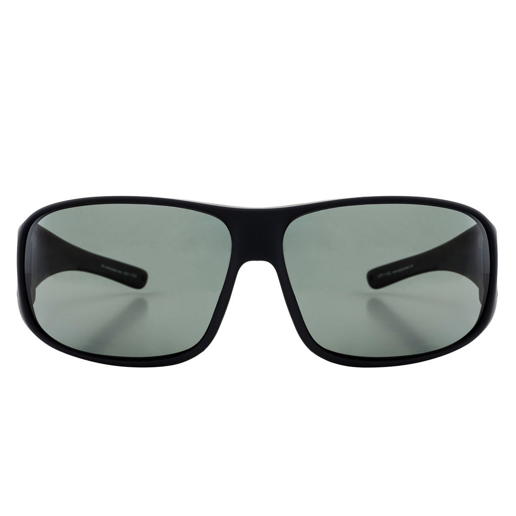 ESP Eyewear Over-the-Glasses Polarized Sunglasses, Large Grey