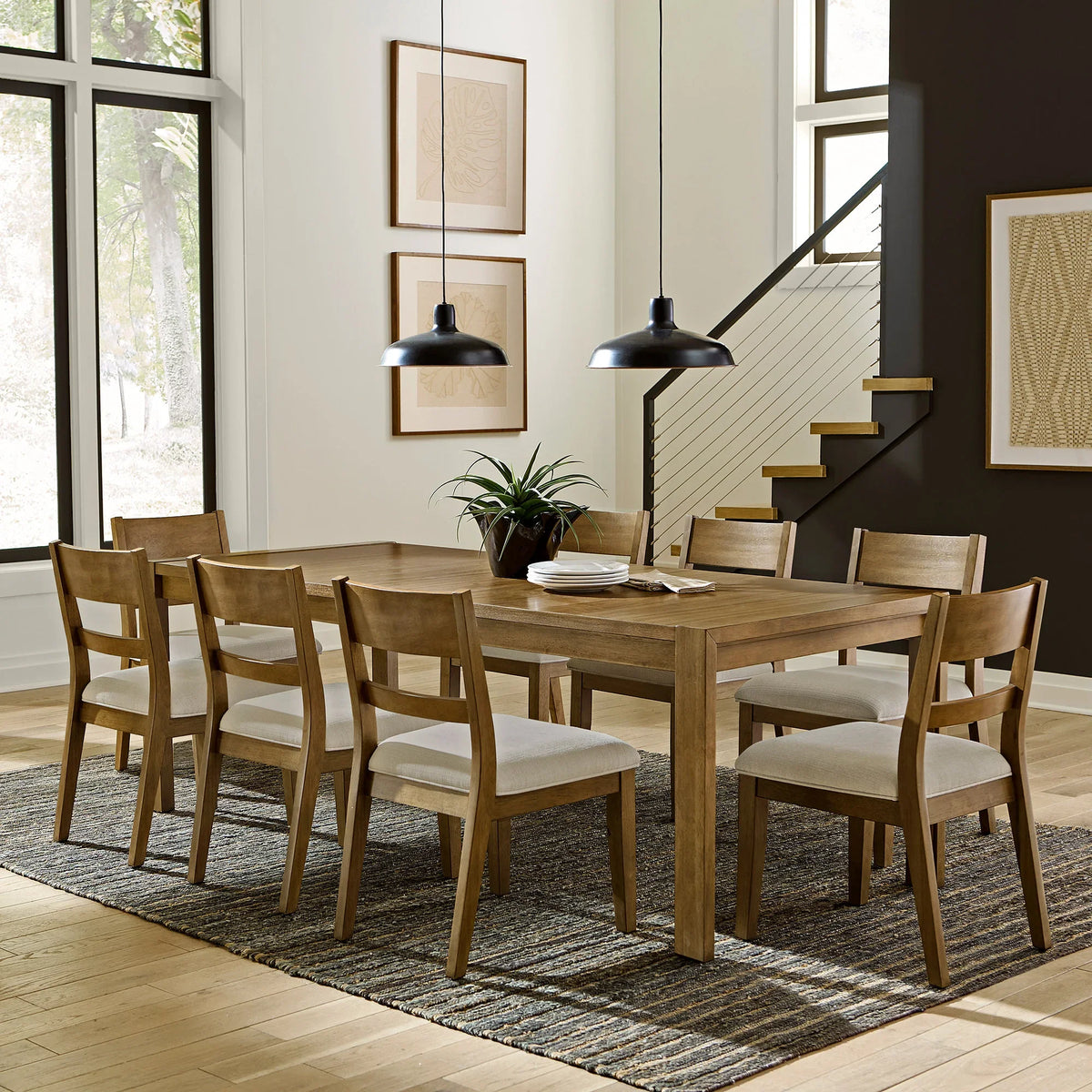 Clayton 9-piece Dining Room Set