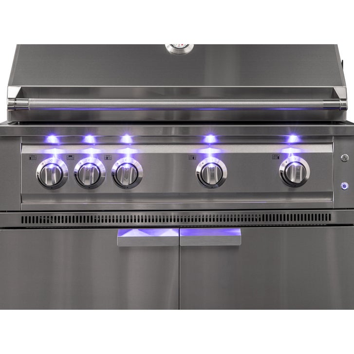 NewAge Products 5-piece Outdoor Kitchen Stainless Steel Set - Propane Gas