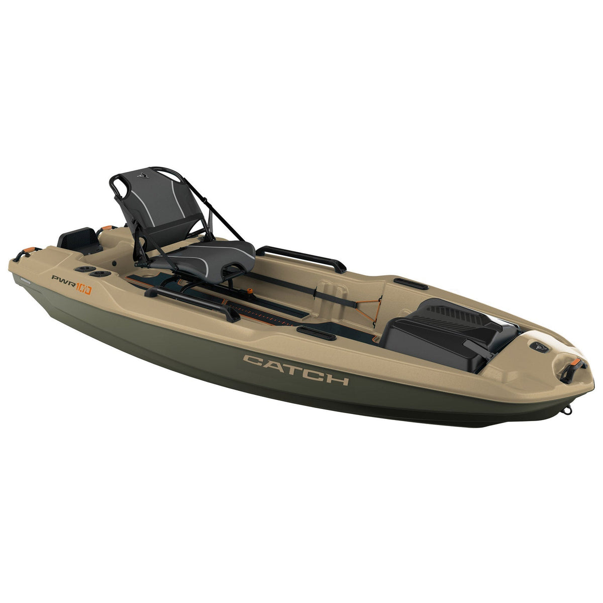 Pelican - Catch PWR 100, Fishing Kayak, with Emergency Paddle