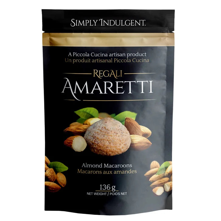 Piccola Cucina Regali Almond Macaroons, 8 × 136 g