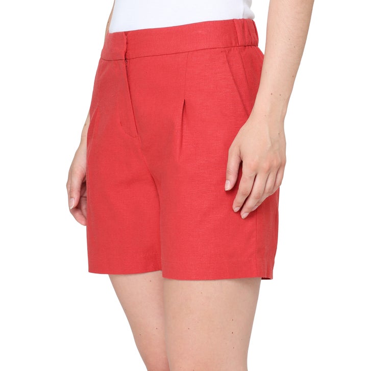 Nicole Miller Original Women's Linen Blend Short
