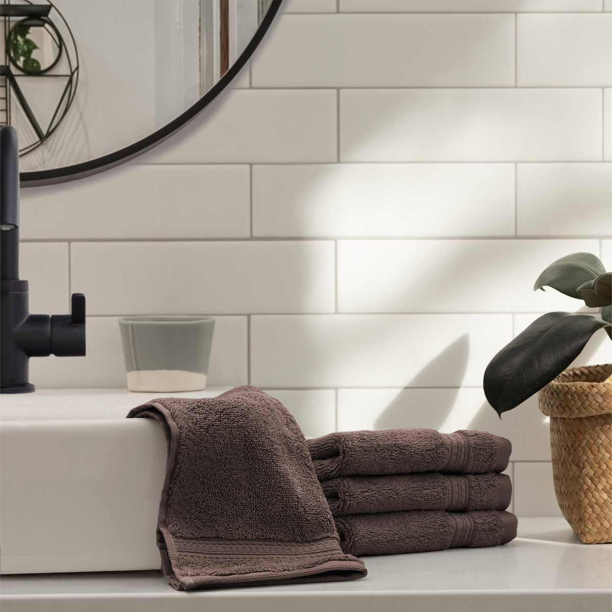 Serene Home Collection Hand Towel, 4-pack