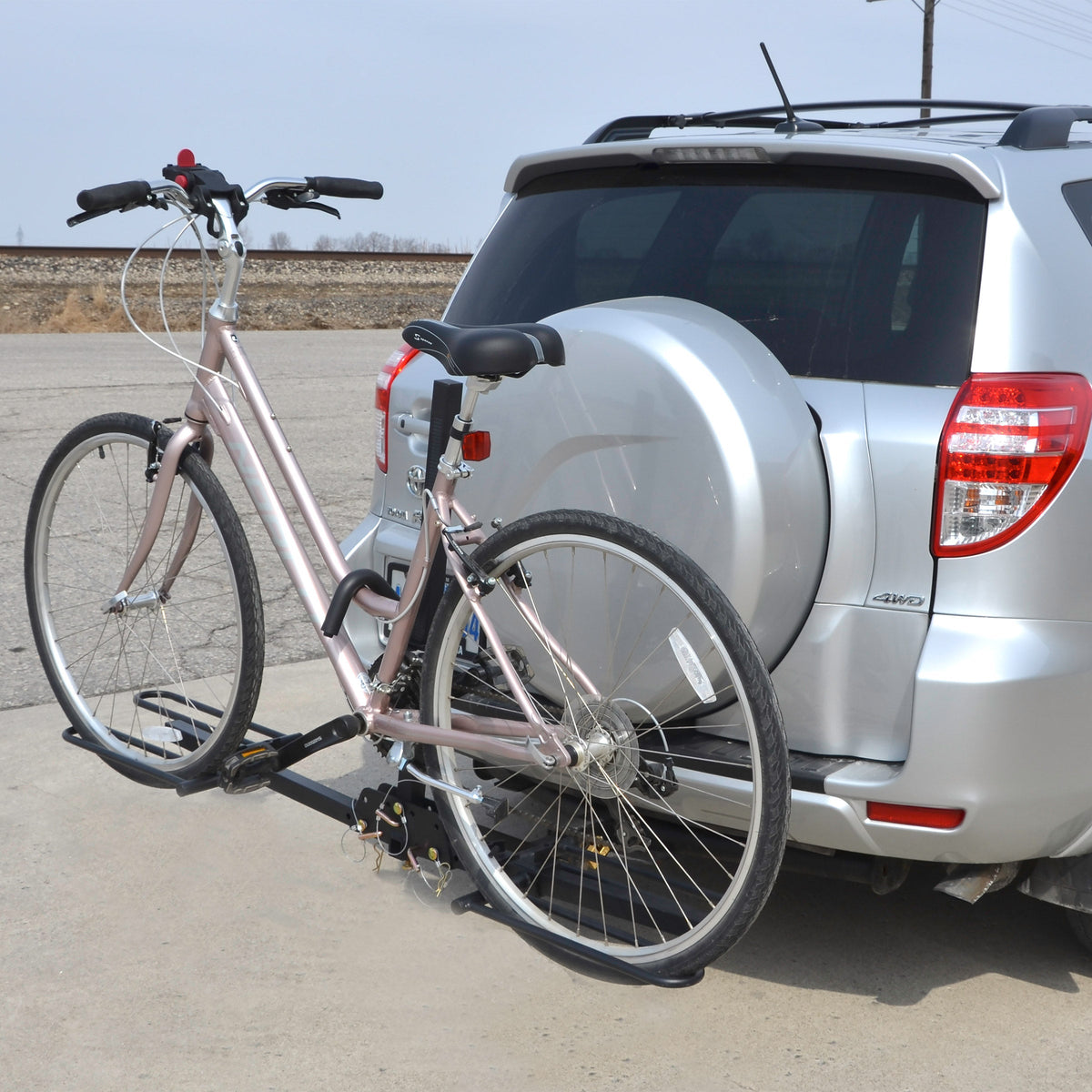Erickson Adjustable Bicycle Carrier with Lock Kit