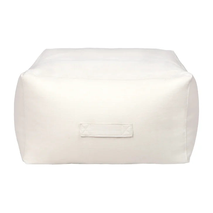 Norka Living Beka Off-White Bean Bag Ottoman