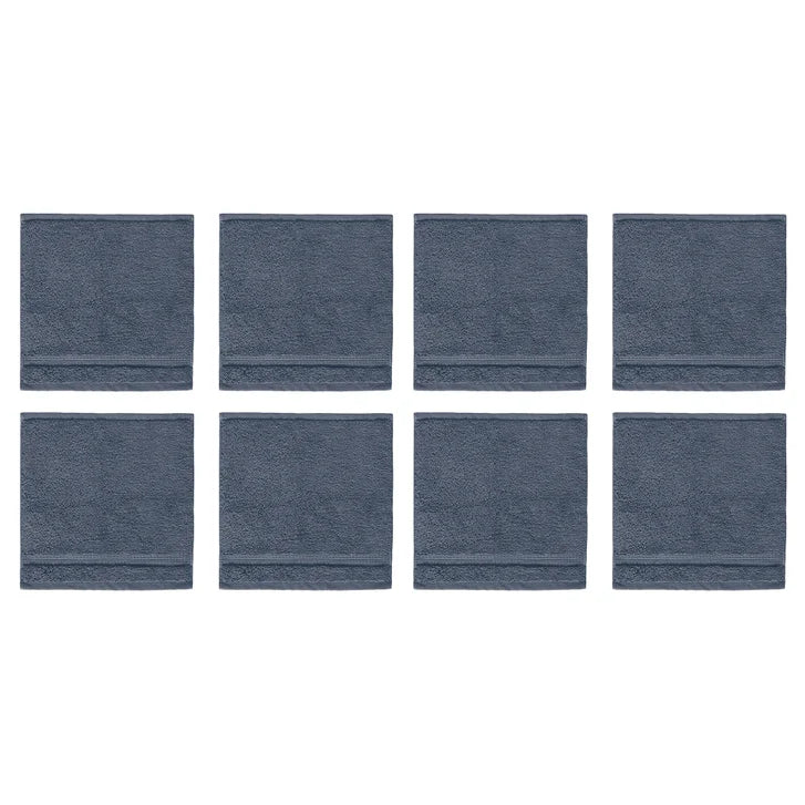 Serene Home Collection Wash Cloth Set, 8-pack