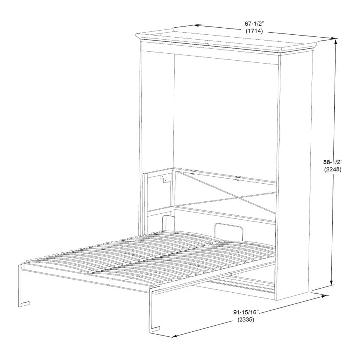 Bed & Room Porter Wall Bed, Queen