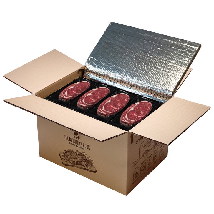 Butchers Hook AAA Ribeye Steaks, 20 oz