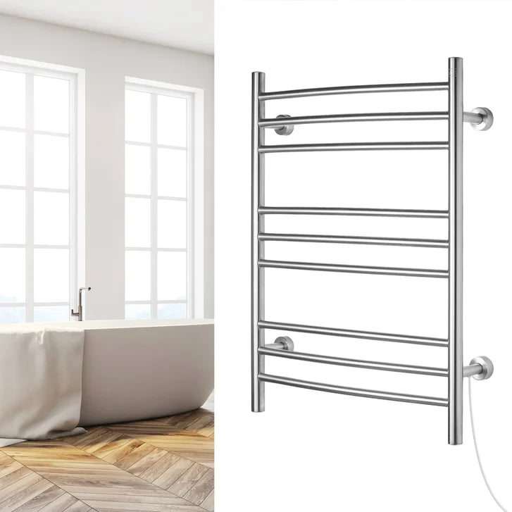 WarmlyYours Riviera 9 Bar Towel Warmer