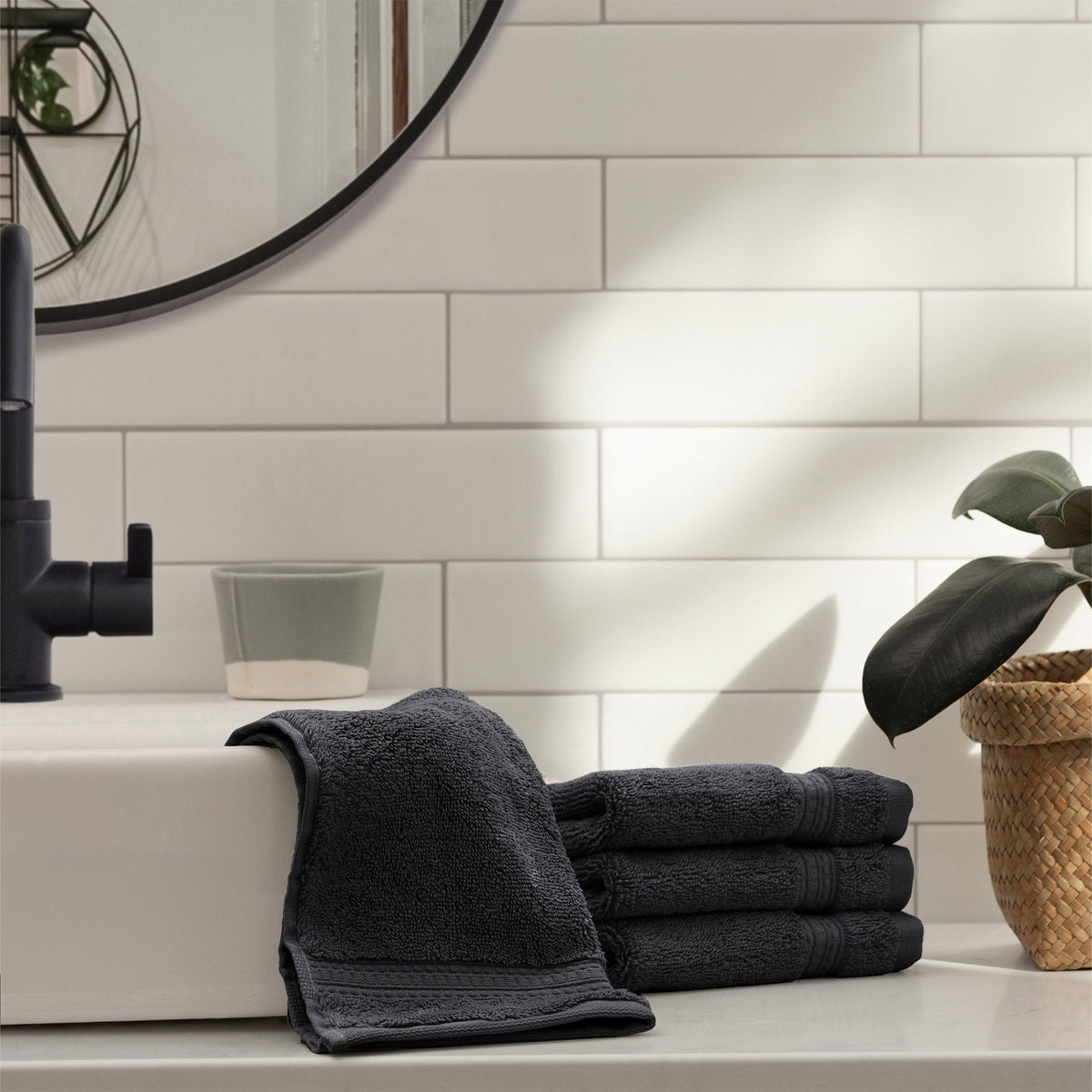 Serene Home Collection Hand Towel, 4-pack