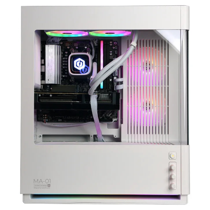 CyberPowerPC Gamer Supreme Gaming Desktop, AMD Ryzen 7 9700X - 32GB RAM, 1TB SSD, 16GB AMD Radeon RX 9060 XT