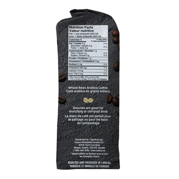 Kirkland Signature French Roast Whole Bean Coffee, 1.13 kg