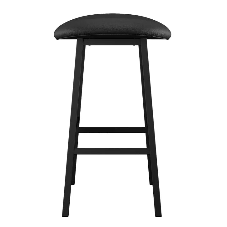 Amisco Winston Counter Stool Black Metal