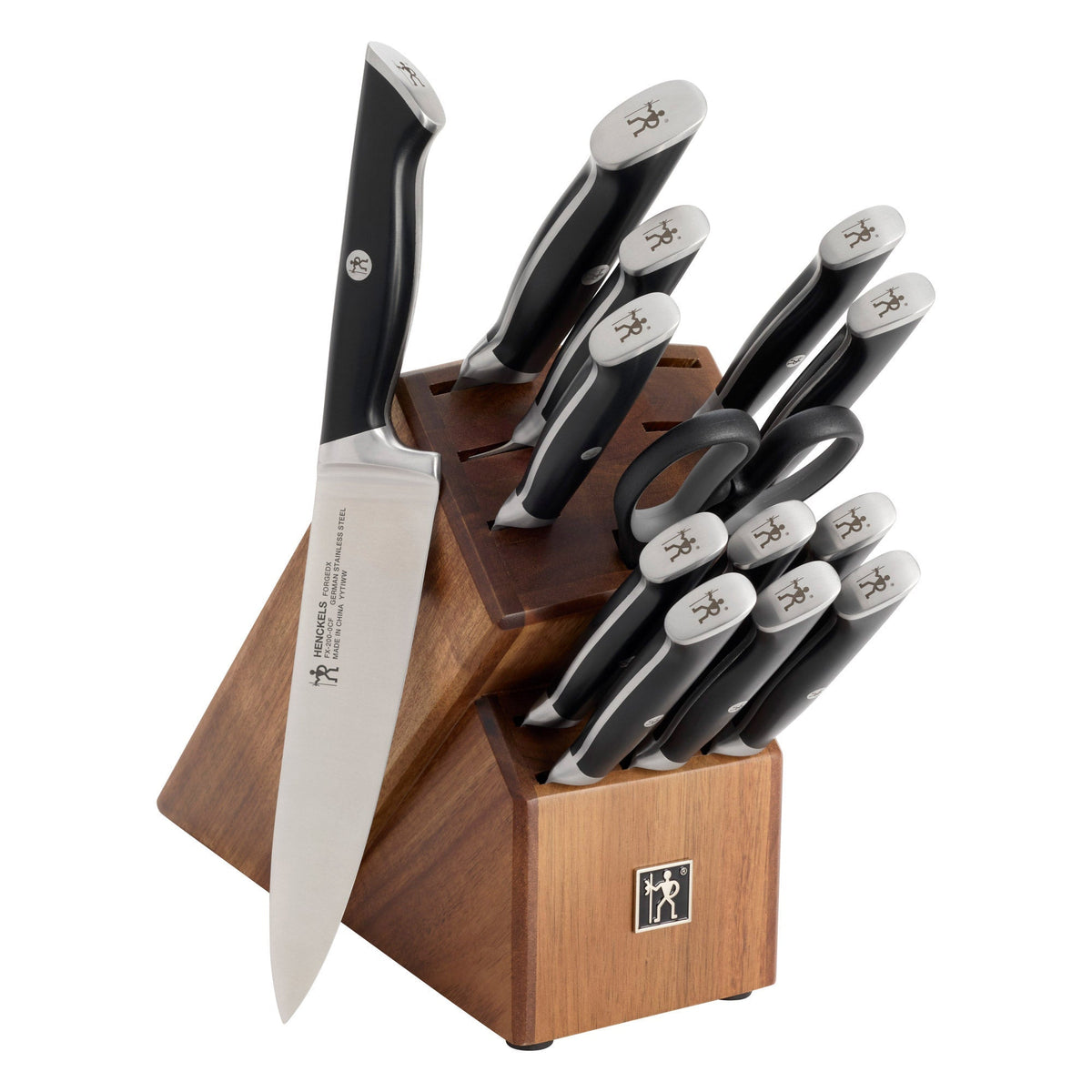 Henckels Forged X Knife Block Set, 14-piece