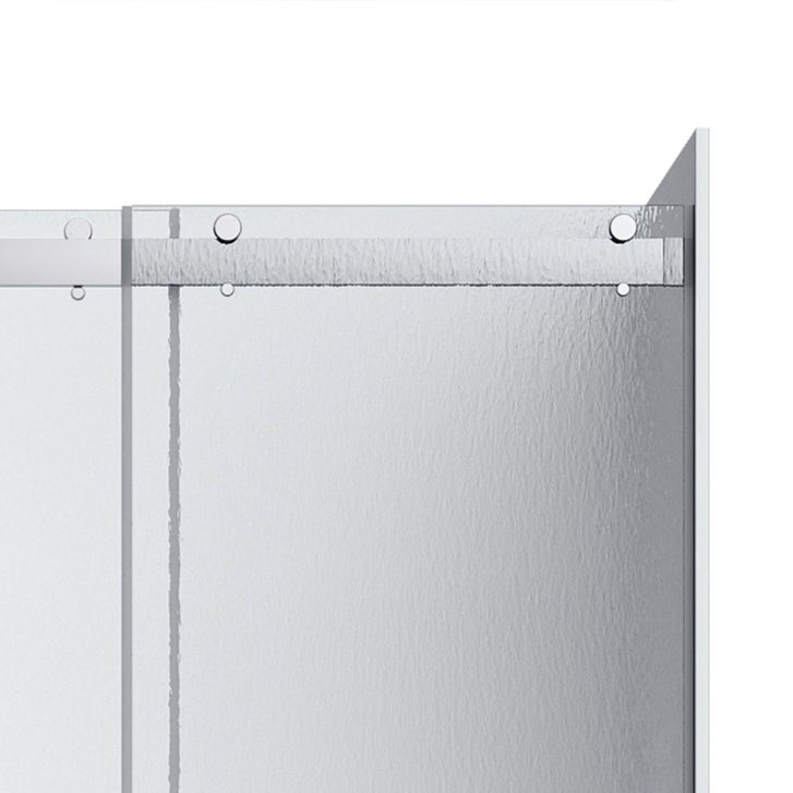 Appollo Geneva 36 in. × 48 in. Right Corner Shower Kit in Chrome