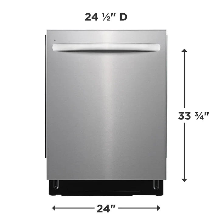 Frigidaire 24 in. Stainless Steel Built-in Dishwasher with Sensor Technology