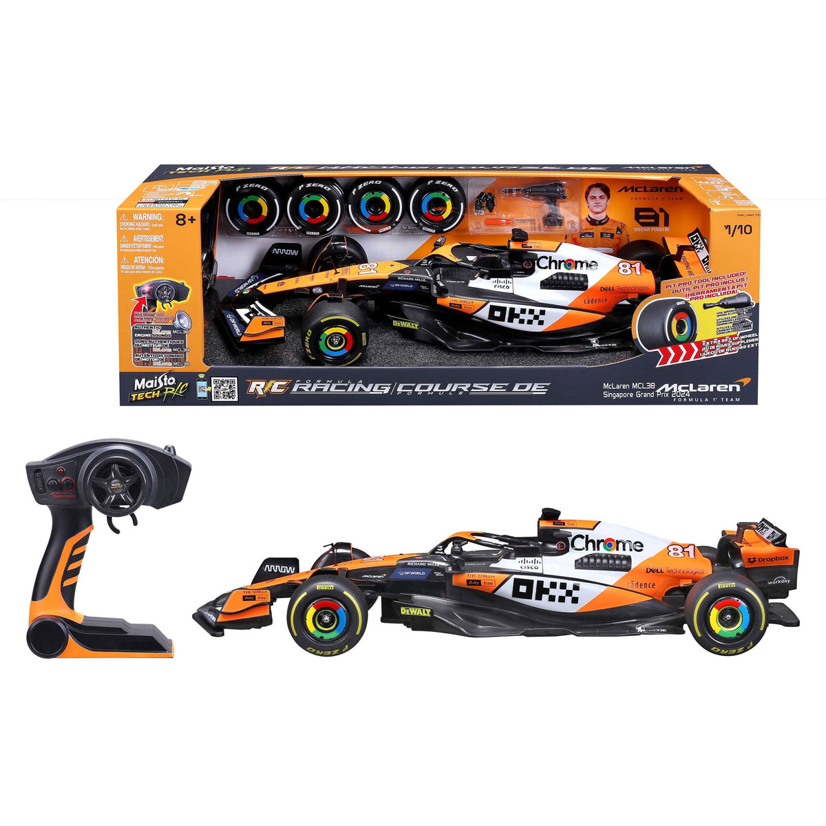 1:10 Formula Racing RC McLaren - Oscar Piastri