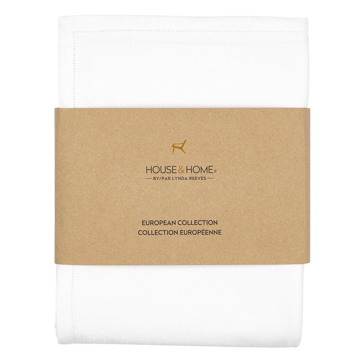 House & Home by Lynda Reeves European Collection - Cotton Linen Tablecloth