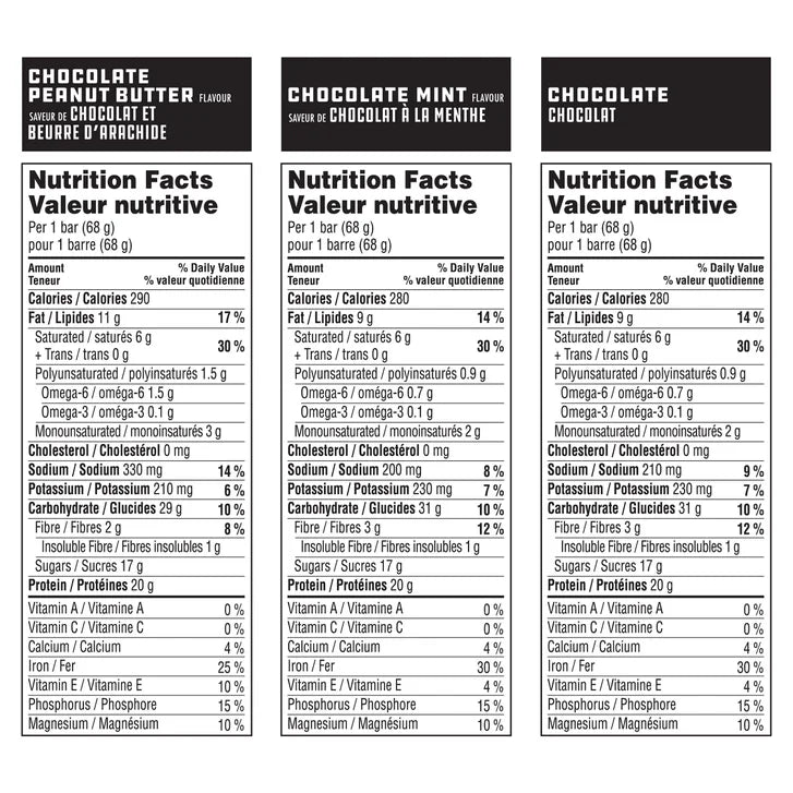 Clif Builders Protein Bars, 18 × 68 g