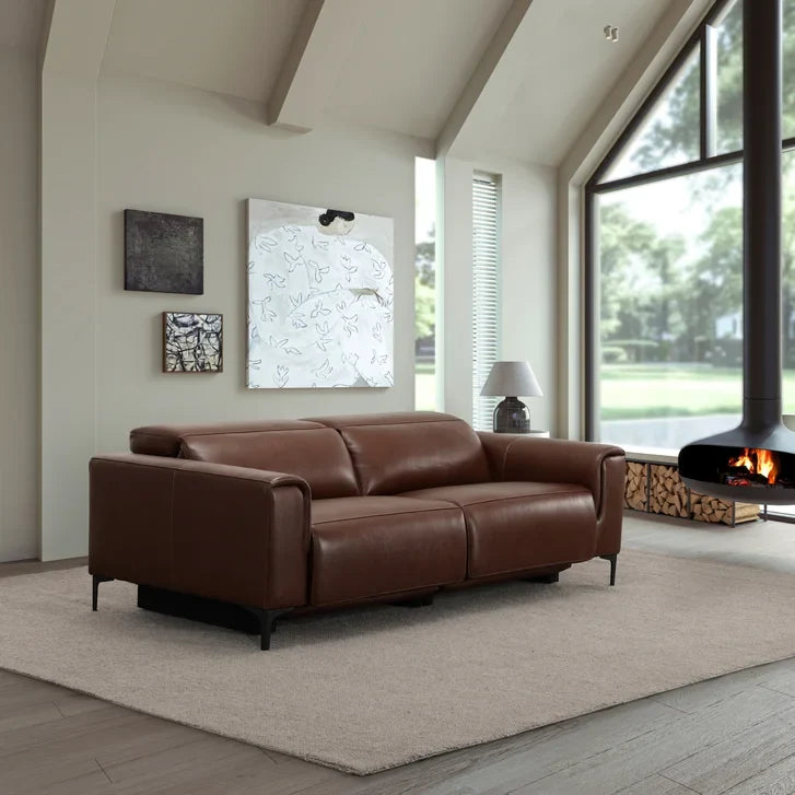 Simon Li – Hudson Leather Power Sofa