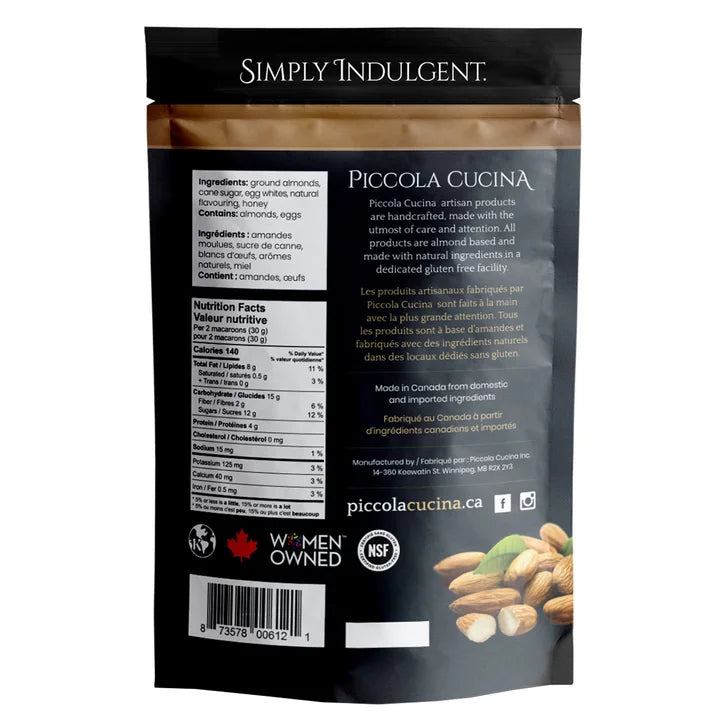 Piccola Cucina Regali Almond Macaroons, 8 × 136 g