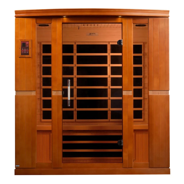 Dynamic Saunas Bergamo 4-person Low EMF FAR Infrared Sauna