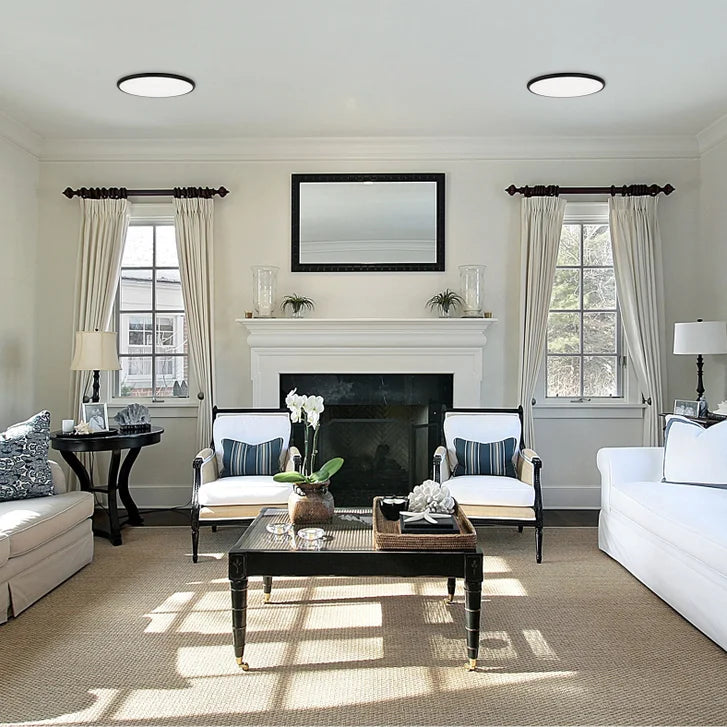 Luminus 14" Thin LED Flush Mount Ceiling Light
