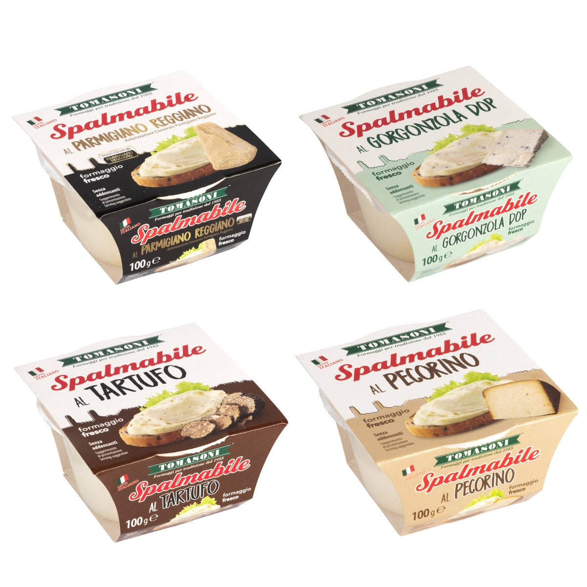 Caseificio Tomasoni's Italian Spreadable Cheeses