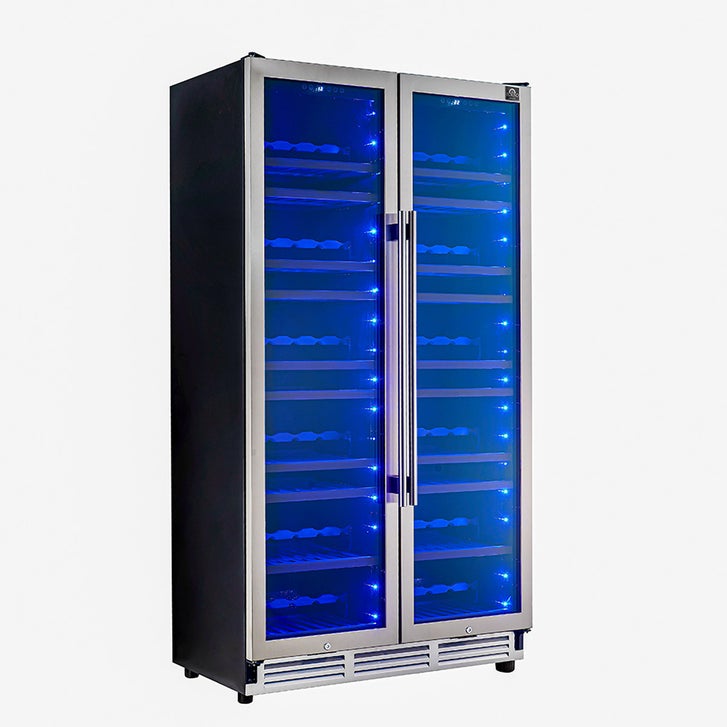 Forno Vernazza 40 in. Side-by-Side, Dual Zone Wine Cellar