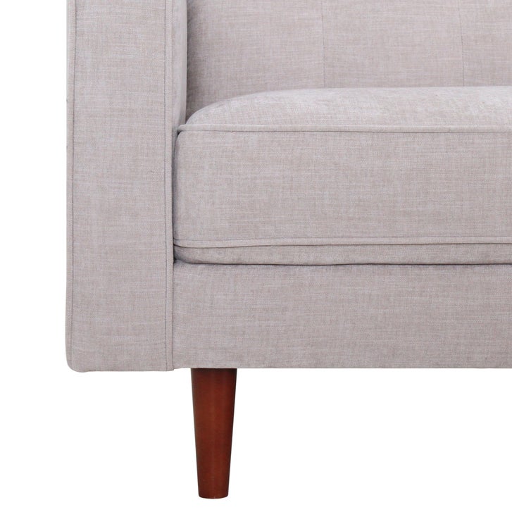 Right-hand Facing Fabric Sofa-chaise