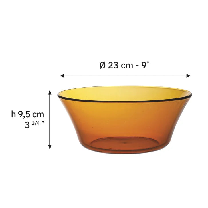 Duralex Lys Tempered Glass Bowls, 2-pack