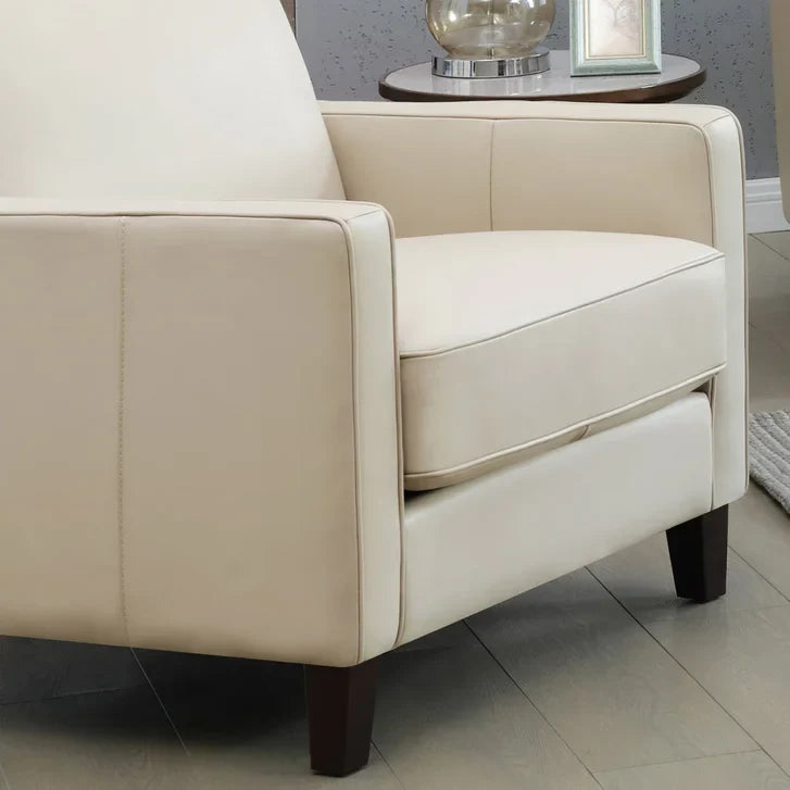 Prospera Home West Park Top-grain Leather Chair