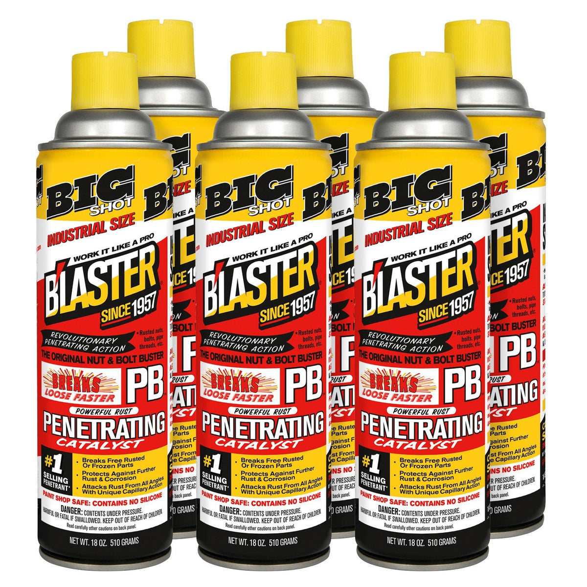 B'laster PB Penetrating Catalyst, 6-pack