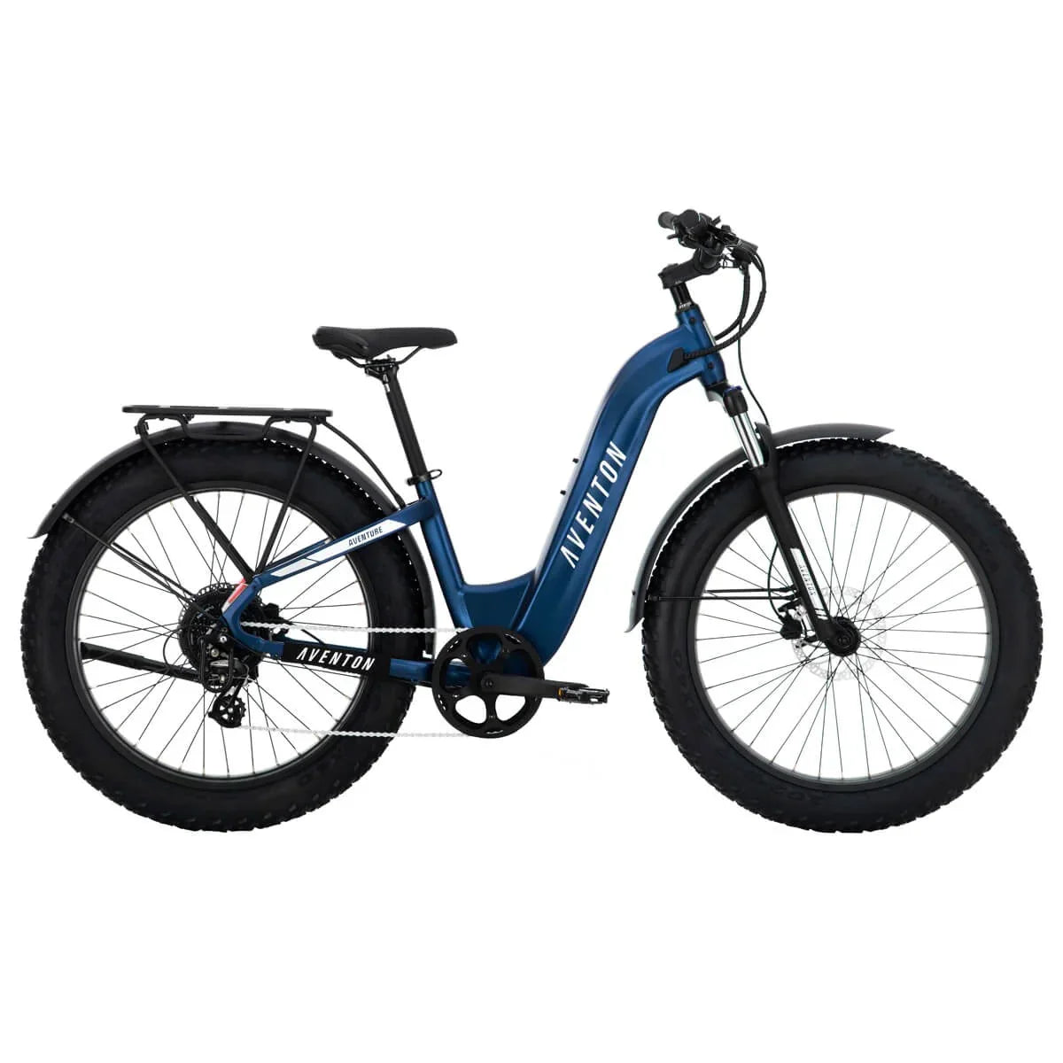 Aventon Aventure V2.5 Step Through Fat Tire E Bike, 97 km Max Range