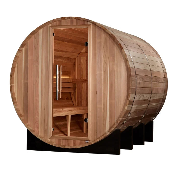 Golden Designs Klosters 6-person Barrel Steam Sauna