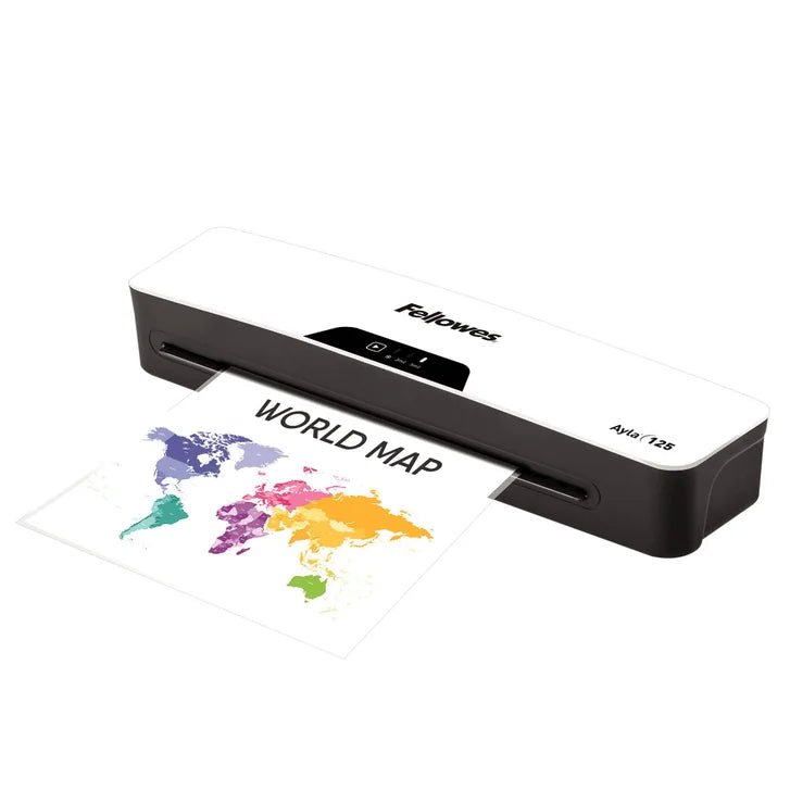 Fellowes Ayla 125 Laminator with 50 Laminating Sheets Starter Kit