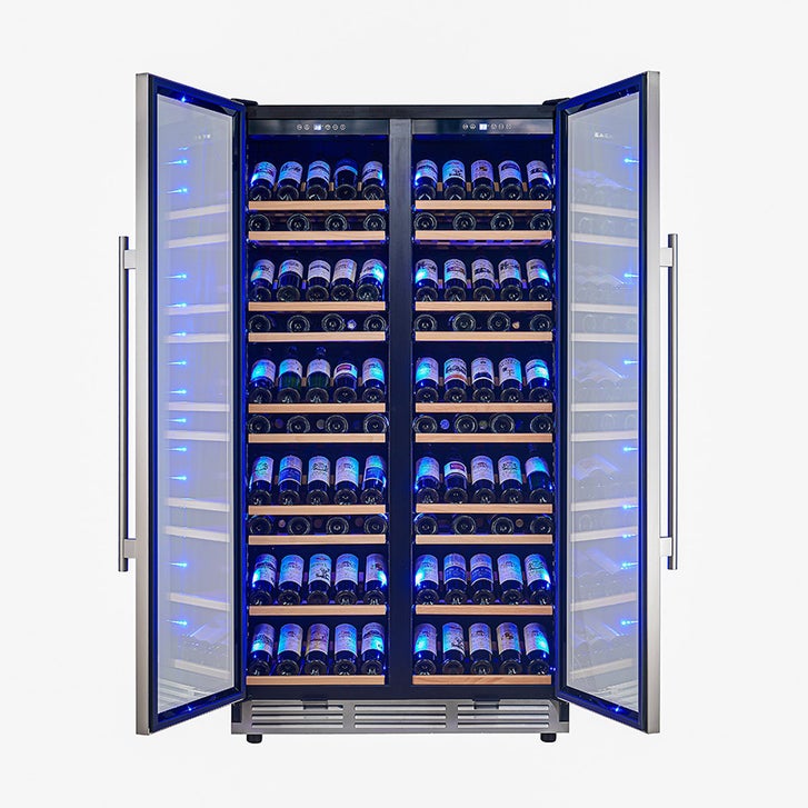 Forno Vernazza 40 in. Side-by-Side, Dual Zone Wine Cellar
