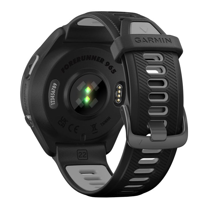 Garmin Forerunner 965 Smartwatch, includes USB-C and USB-A Charging Cables