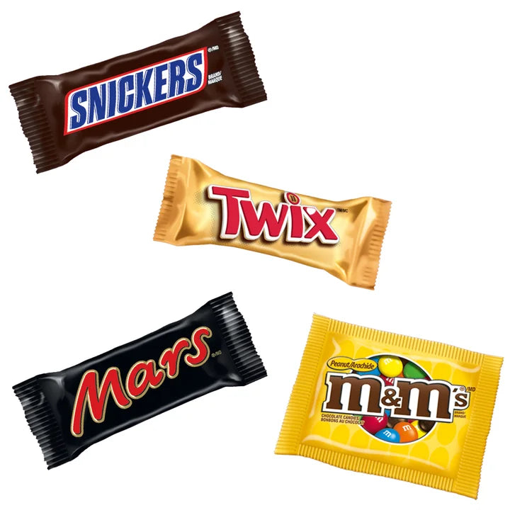 Mars Assorted Fun Sized Chocolate Candy, 1.48 kg
