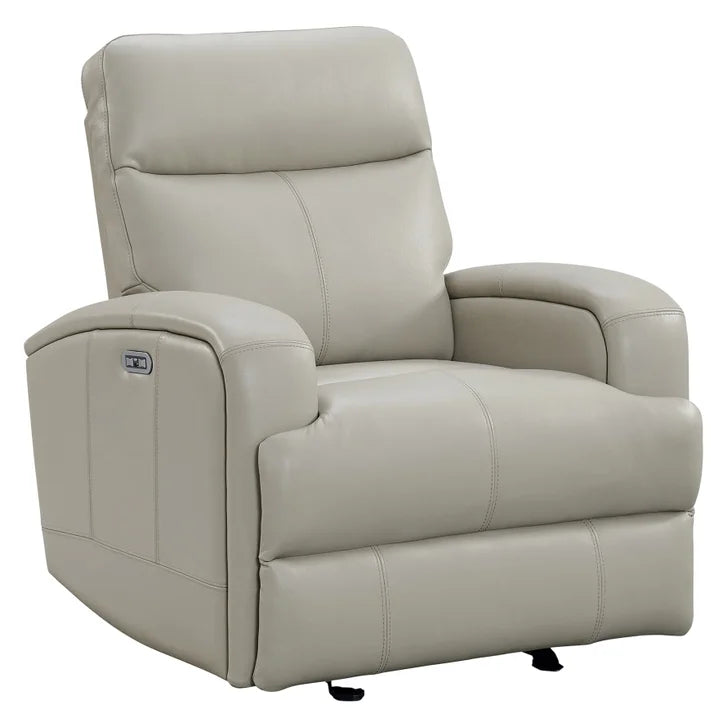 Sora Ridge Top-grain Leather Glider Power Recliner