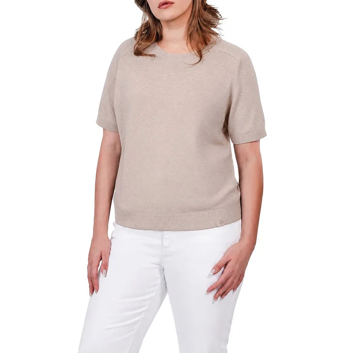 United Colors of Benetton Women’s Short Sleeve Crew Neck Sweater