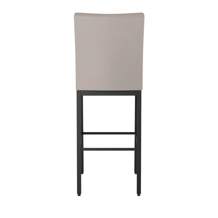Amisco Drift Black Metal Frame Counter Stool