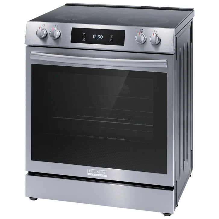 Frigidaire Gallery 30 in 6.2 cu ft. Electric Total Convection 5-Burner Range with Air Fry