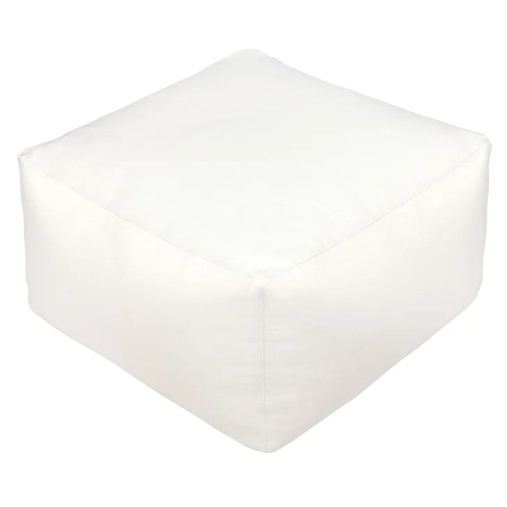 Norka Living Beka Off-White Bean Bag Ottoman