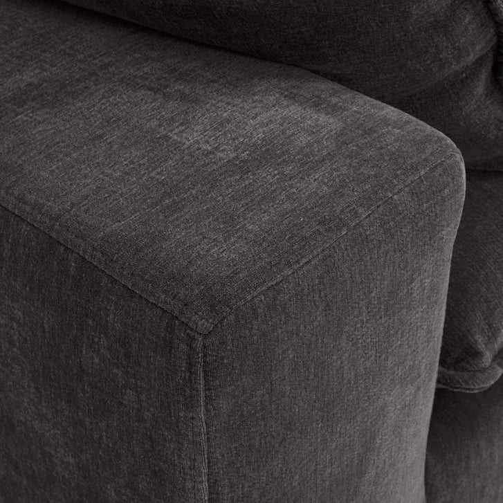 Aiden & Ivy Sereen 4-piece Modular Sofa with Ottoman