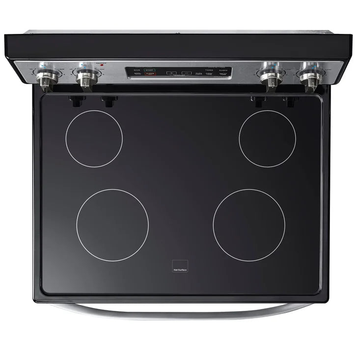Midea 30 in. 5.1 cu.ft. Freestanding 4-Element Range with Storage Drawer