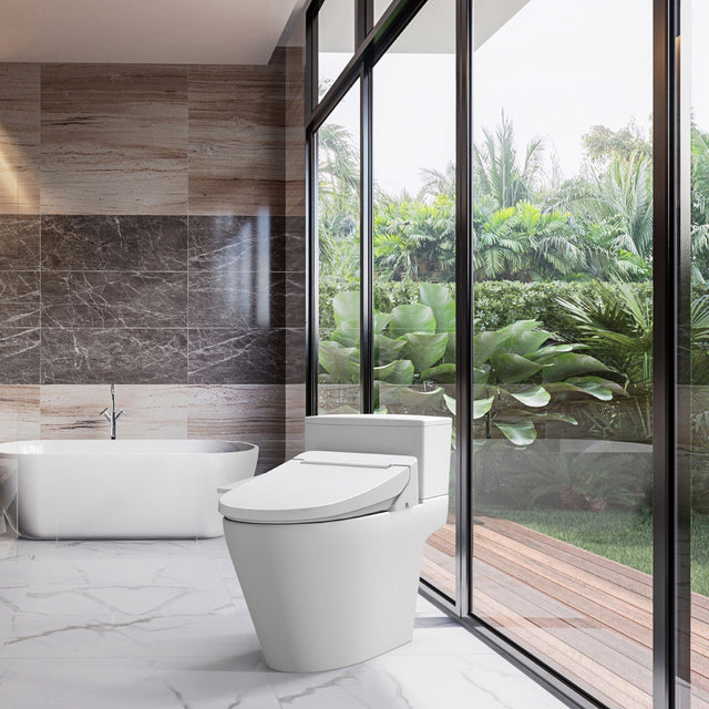 VOVO Elongated Electronic Smart Bidet Toilet Seat W6